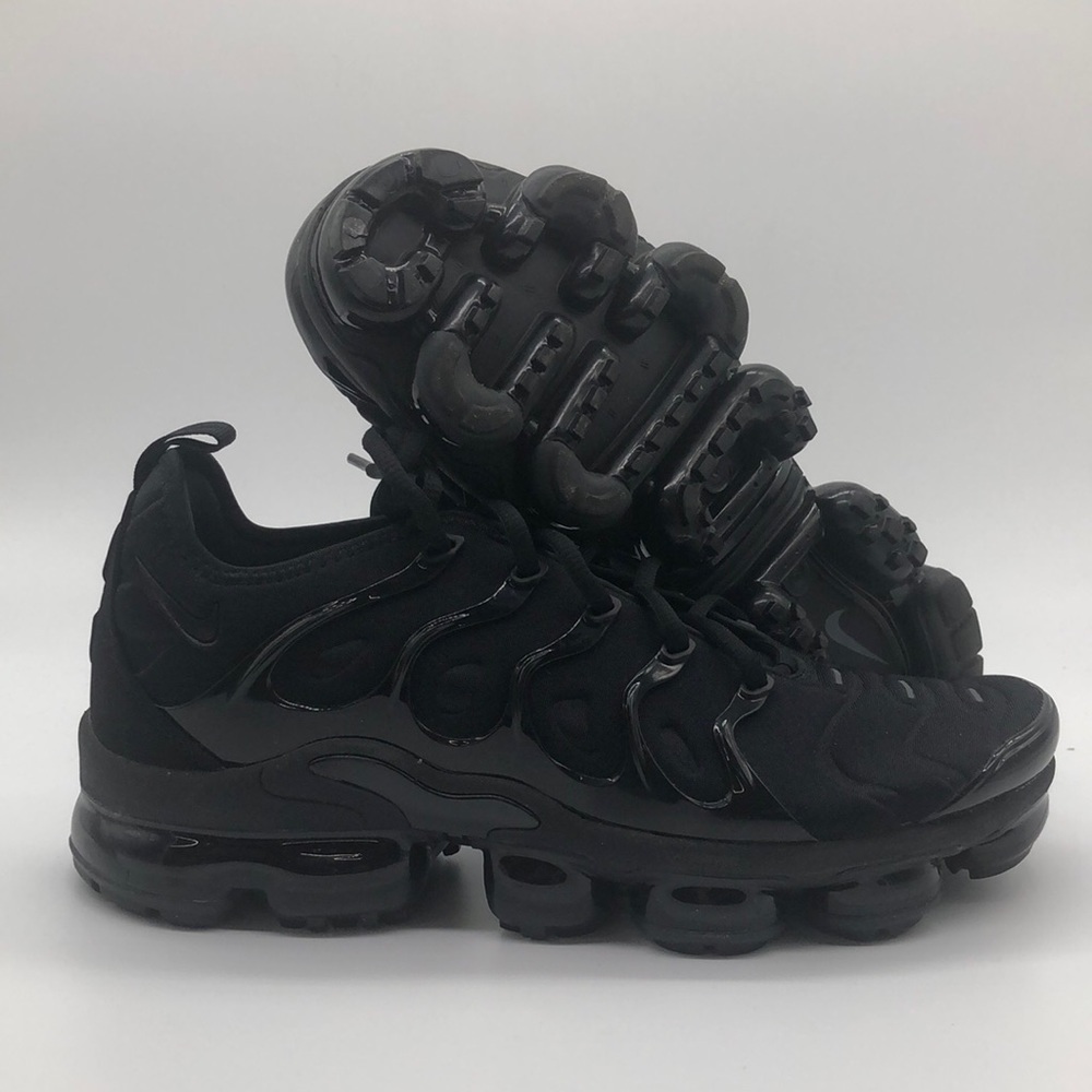 Nike Mens Air Vapormax Plus 924453-004 Black Running Sneaker USED Size10.5